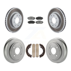 Transit Auto KGS-102224 Disc Brake Kit for 1994-1995 Honda Civic - Front and Rear