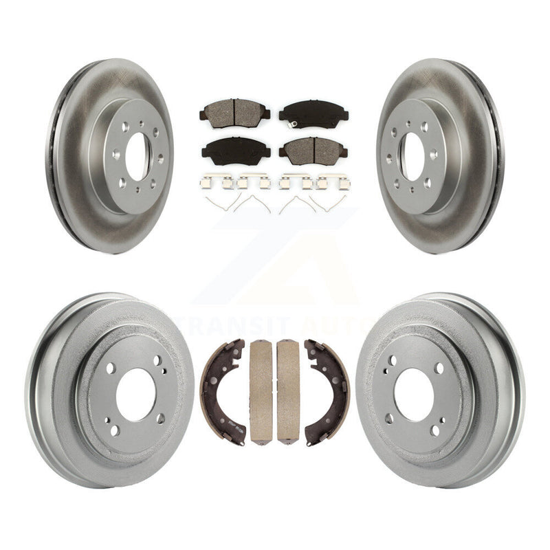 Transit Auto KGS-102225 Disc Brake Kit for 2007-2008 Honda Fit - Front and Rear