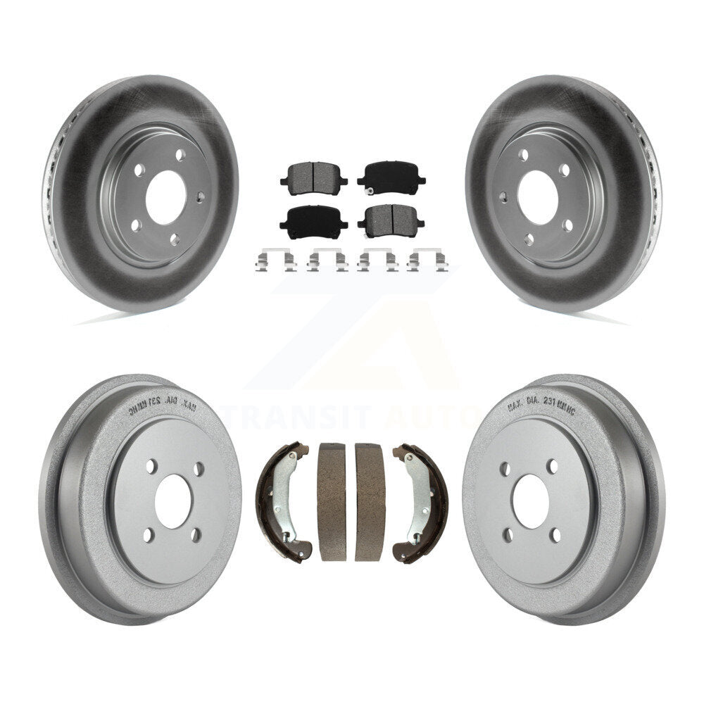 Transit Auto KGS-102231 Disc Brake Kit for 2006 Pontiac Pursuit - Front and Rear