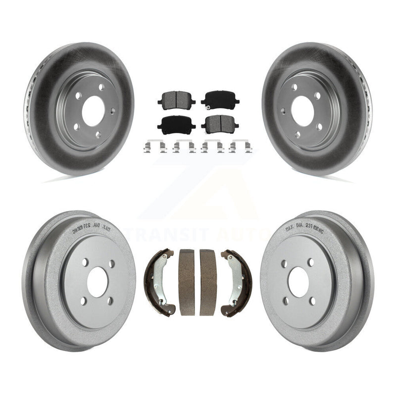 Transit Auto KGS-102231 Disc Brake Kit for 2006 Pontiac Pursuit - Front and Rear