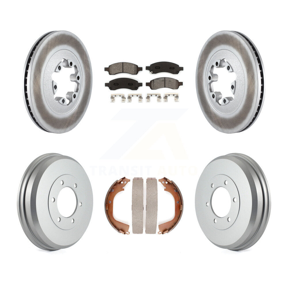 Transit Auto KGS-102232 Disc Brake Kit for 2009-2012 Chevrolet Colorado, GMC Canyon - Front and Rear