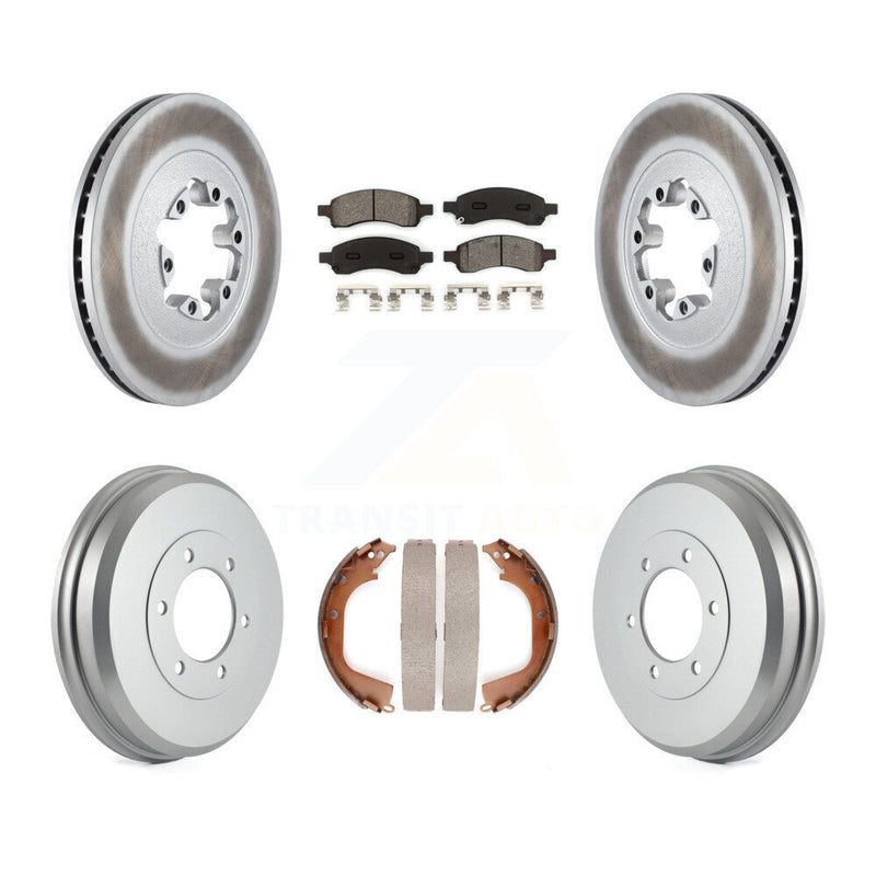 Transit Auto KGS-102232 Disc Brake Kit for 2009-2012 Chevrolet Colorado, GMC Canyon - Front and Rear