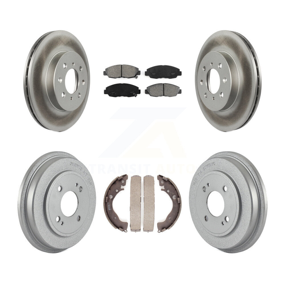 Transit Auto KGS-102233 Disc Brake Kit for 2010-2014 Honda Insight - Front and Rear