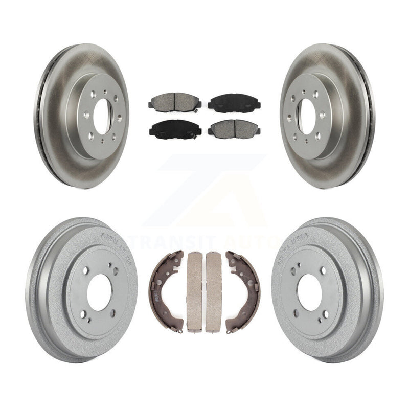 Transit Auto KGS-102233 Disc Brake Kit for 2010-2014 Honda Insight - Front and Rear