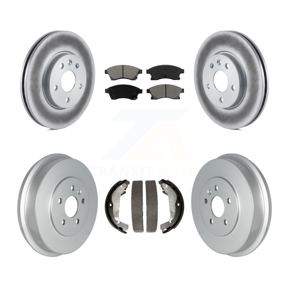 Transit Auto KGS-102234 Disc Brake Kit for 2011-2016 Chevrolet Cruze Limited, Chevrolet Cruze - Front and Rear