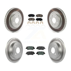 Transit Auto KGS-102243 Disc Brake Kit for 2018-2023 Kia Rio, Hyundai Accent - Front and Rear