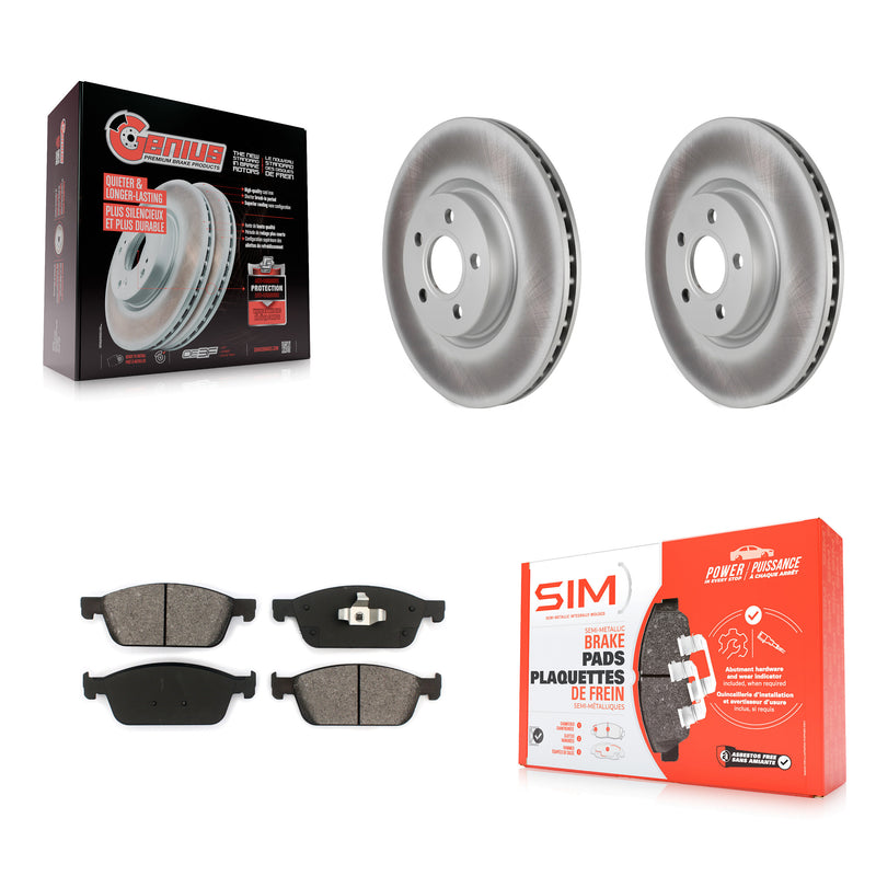 Transit Auto KGS-102261 Disc Brake Kit for 2018-2023 Ford Transit Connect - Front