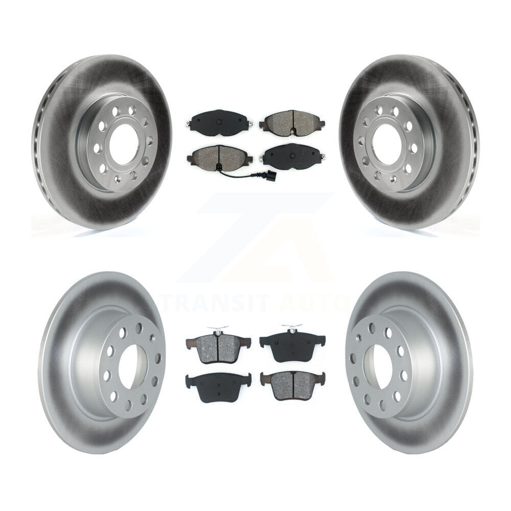 Transit Auto KGS-102263 Disc Brake Kit for 2019-2023 Volkswagen Taos, Volkswagen Jetta - Front and Rear