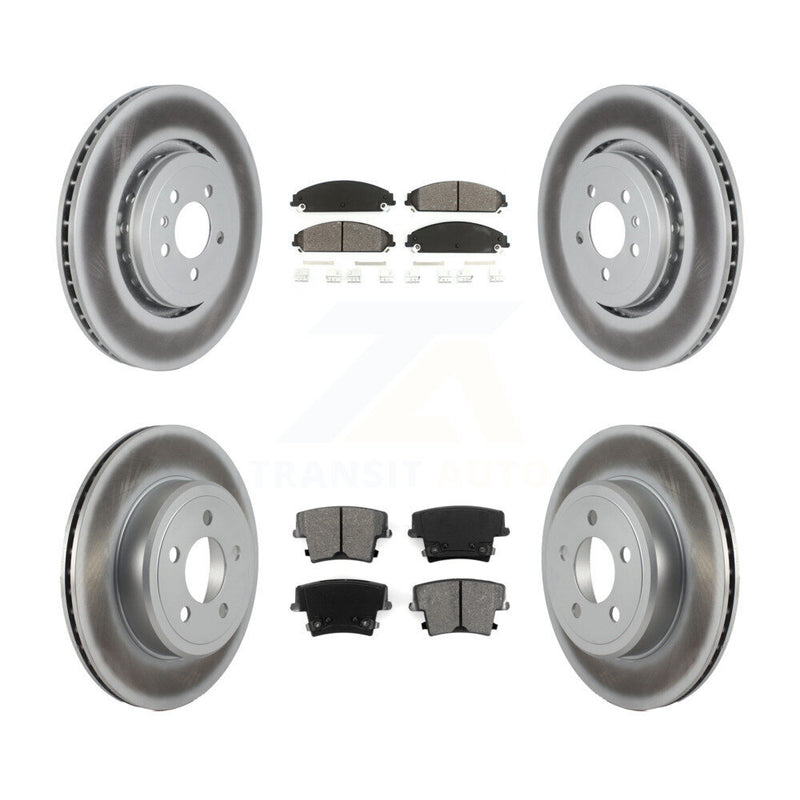 Transit Auto KGS-102266 Disc Brake Kit for 2014-2018 Dodge Charger - Front and Rear