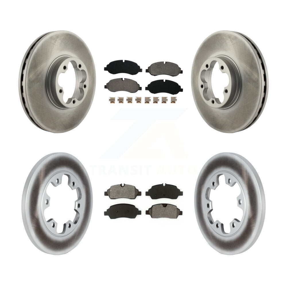 Transit Auto KGS-102267 Disc Brake Kit for 2015-2019 Ford Transit-350 HD - Front and Rear