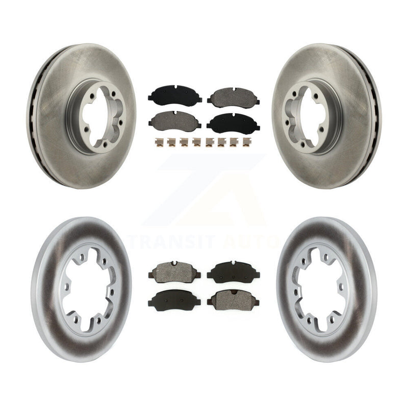 Transit Auto KGS-102267 Disc Brake Kit for 2015-2019 Ford Transit-350 HD - Front and Rear
