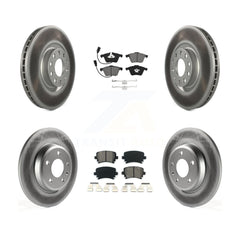 Transit Auto KGS-102271 Disc Brake Kit for 2009 Audi A4 Quattro - Front and Rear