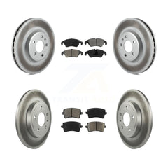 Transit Auto KGS-102272 Disc Brake Kit for 2009 Audi A4 Quattro - Front and Rear
