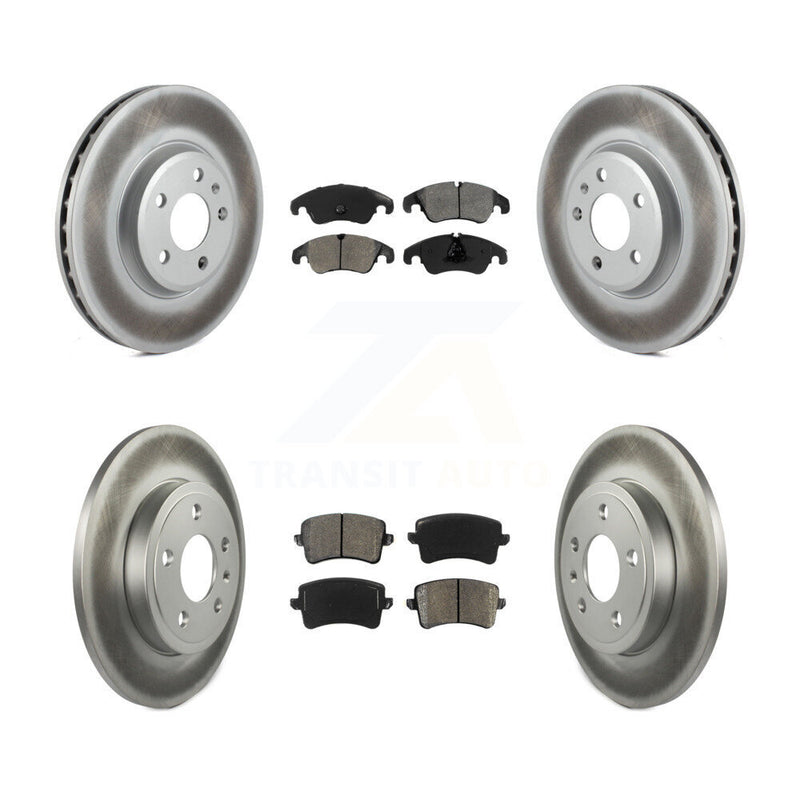 Transit Auto KGS-102272 Disc Brake Kit for 2009 Audi A4 Quattro - Front and Rear