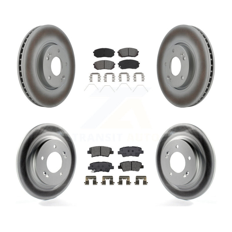 Transit Auto KGS-102273 Disc Brake Kit for 2017-2019 Kia Soul EV - Front and Rear