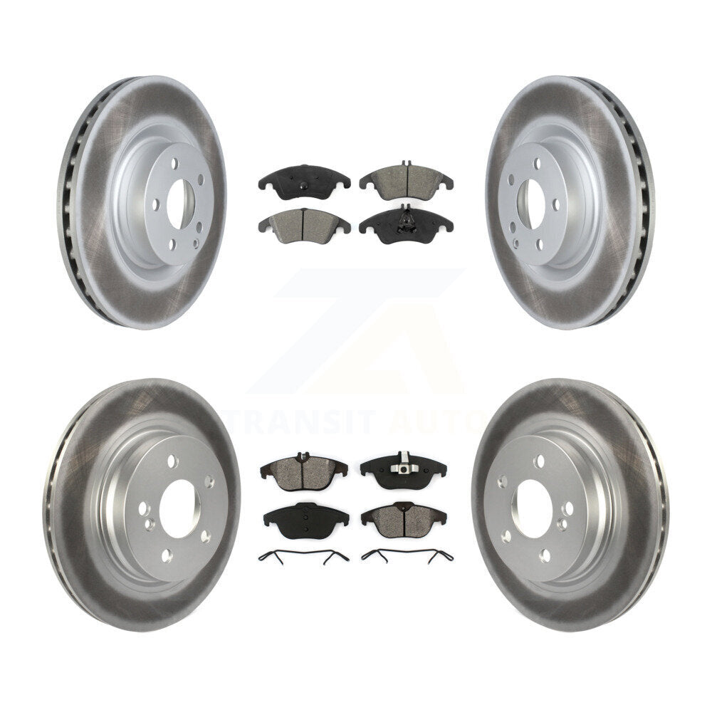 Transit Auto KGS-102278 Disc Brake Kit for 2010-2016 Mercedes-Benz E550 - Front and Rear