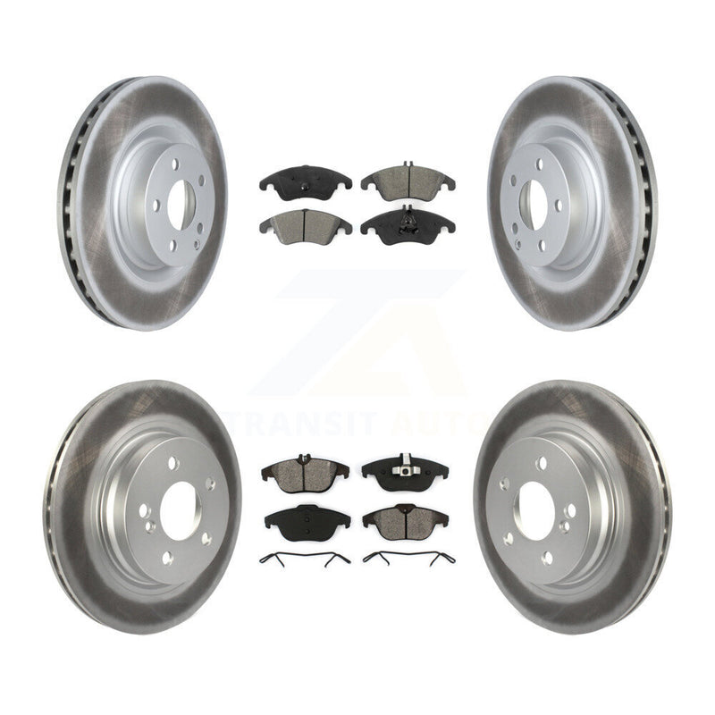 Transit Auto KGS-102278 Disc Brake Kit for 2010-2016 Mercedes-Benz E550 - Front and Rear