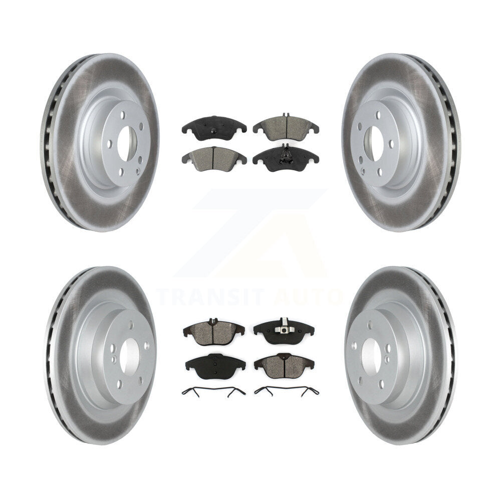 Transit Auto KGS-102280 Disc Brake Kit for 2010-2016 Mercedes-Benz E550 - Front and Rear