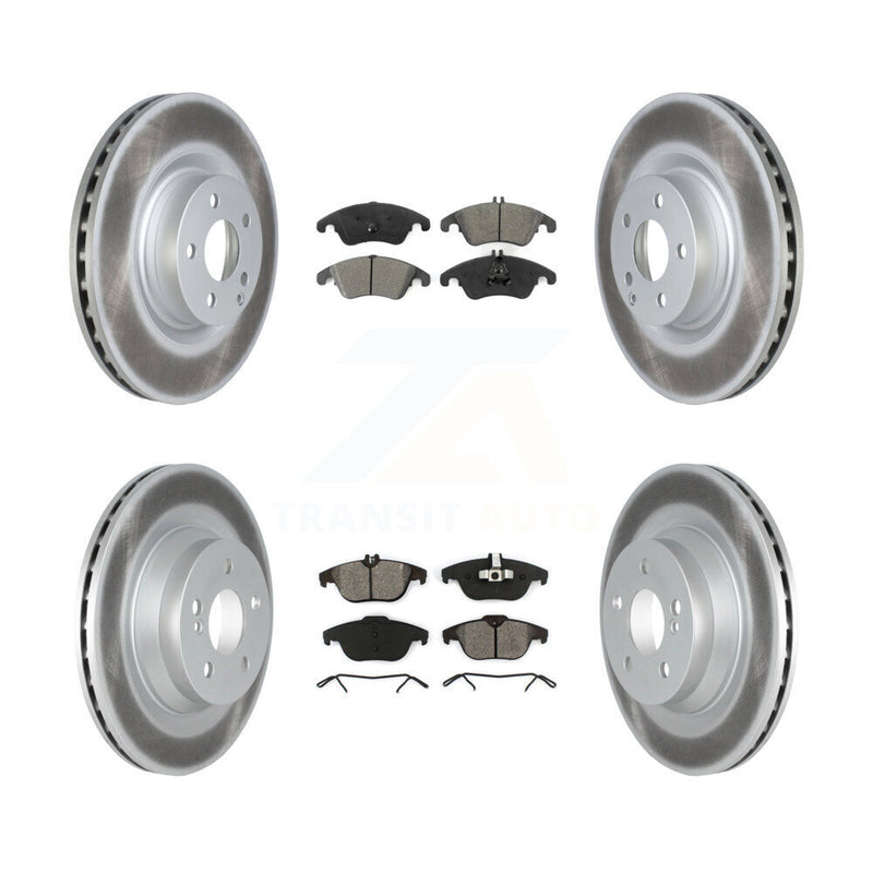 Transit Auto KGS-102280 Disc Brake Kit for 2010-2016 Mercedes-Benz E550 - Front and Rear