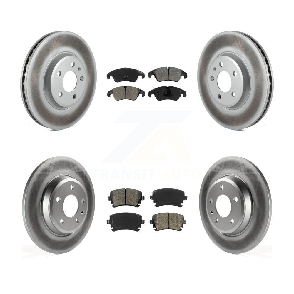 Transit Auto KGS-102285 Disc Brake Kit for 2013 Audi A4 allroad - Front and Rear
