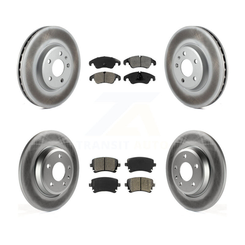 Transit Auto KGS-102285 Disc Brake Kit for 2013 Audi A4 allroad - Front and Rear