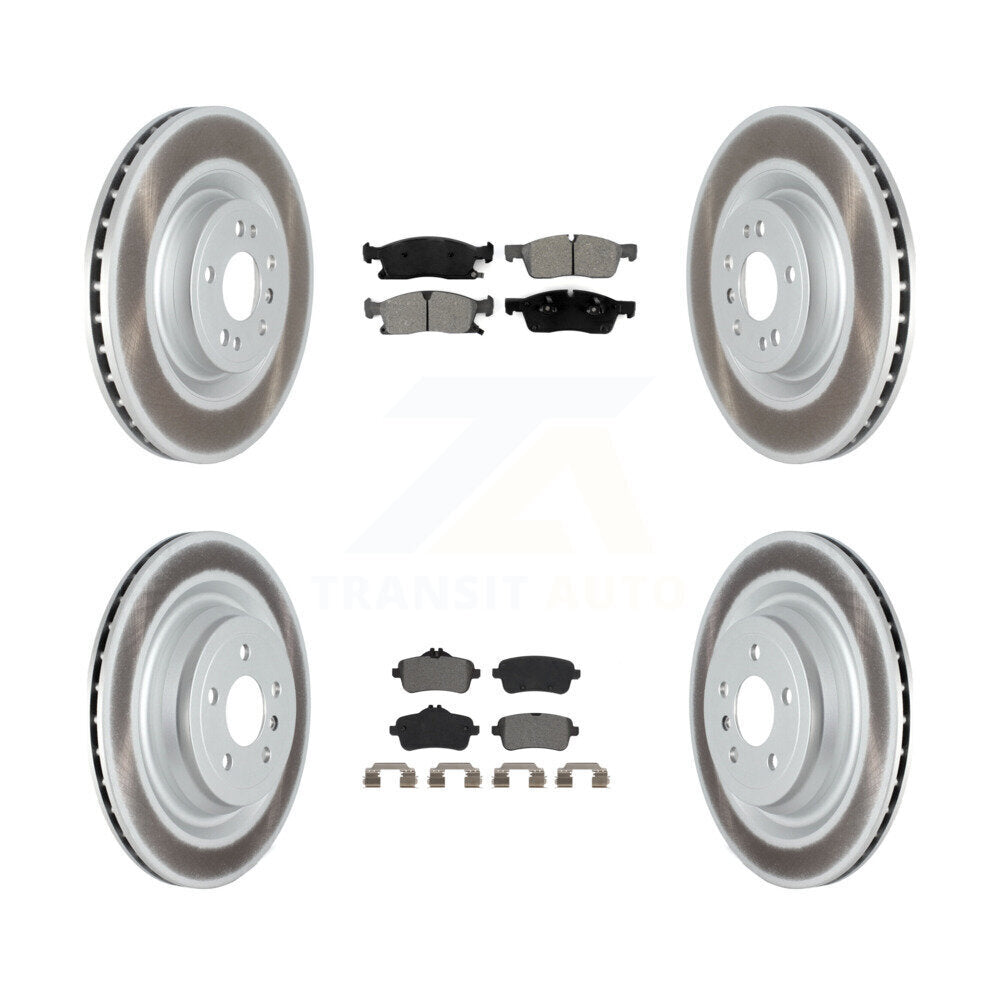 Transit Auto KGS-102286 Disc Brake Kit for 2013-2019 Mercedes-Benz GLS450, Mercedes-Benz GL450, Mercedes-Benz GL350 - Front and Rear