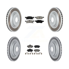 Transit Auto KGS-102287 Disc Brake Kit for 2016-2019 Mercedes-Benz GLE400 - Front and Rear