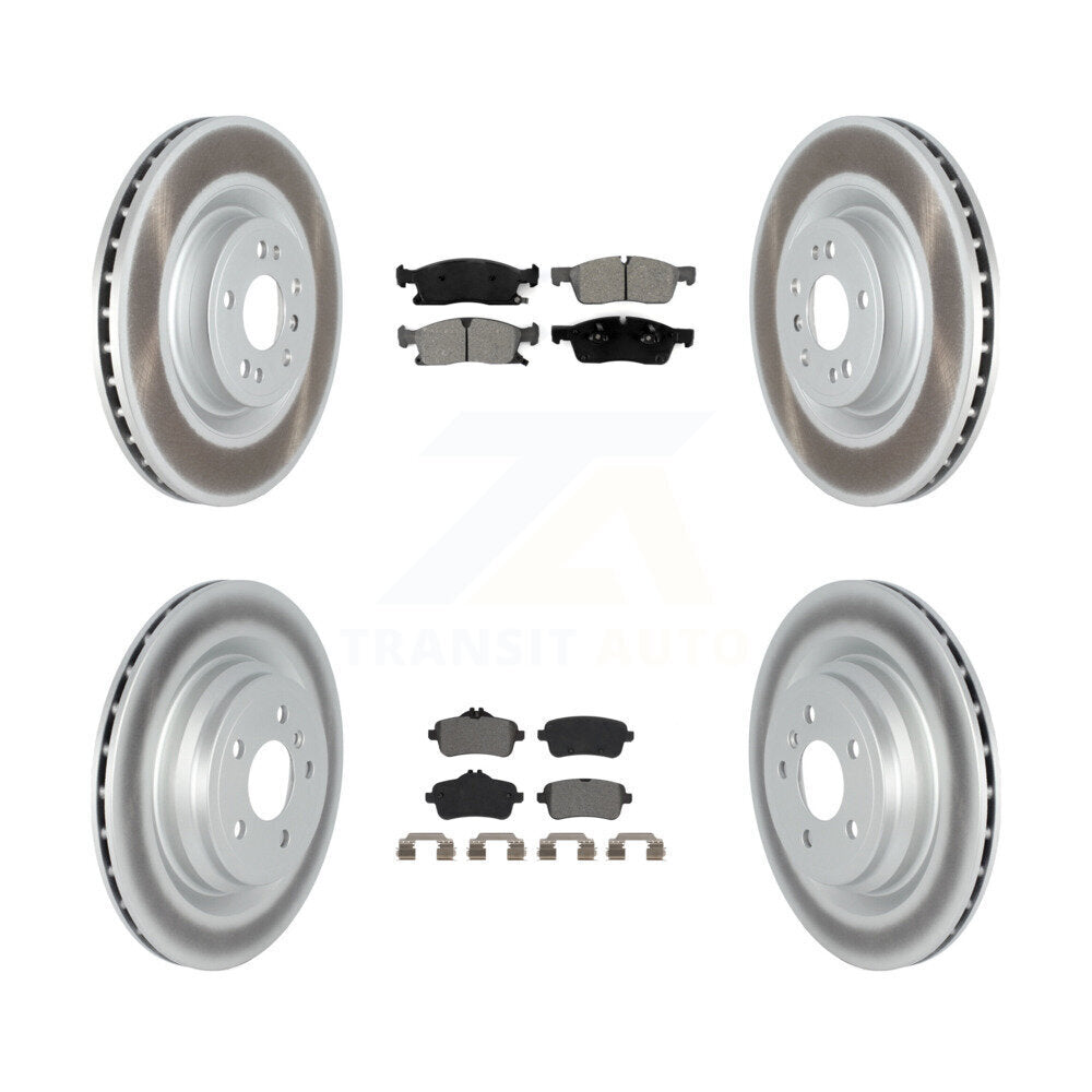 Transit Auto KGS-102288 Disc Brake Kit for 2016-2019 Mercedes-Benz GLE400 - Front and Rear
