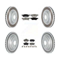 Transit Auto KGS-102288 Disc Brake Kit for 2016-2019 Mercedes-Benz GLE400 - Front and Rear