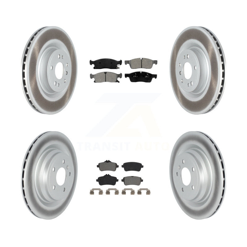 Transit Auto KGS-102288 Disc Brake Kit for 2016-2019 Mercedes-Benz GLE400 - Front and Rear