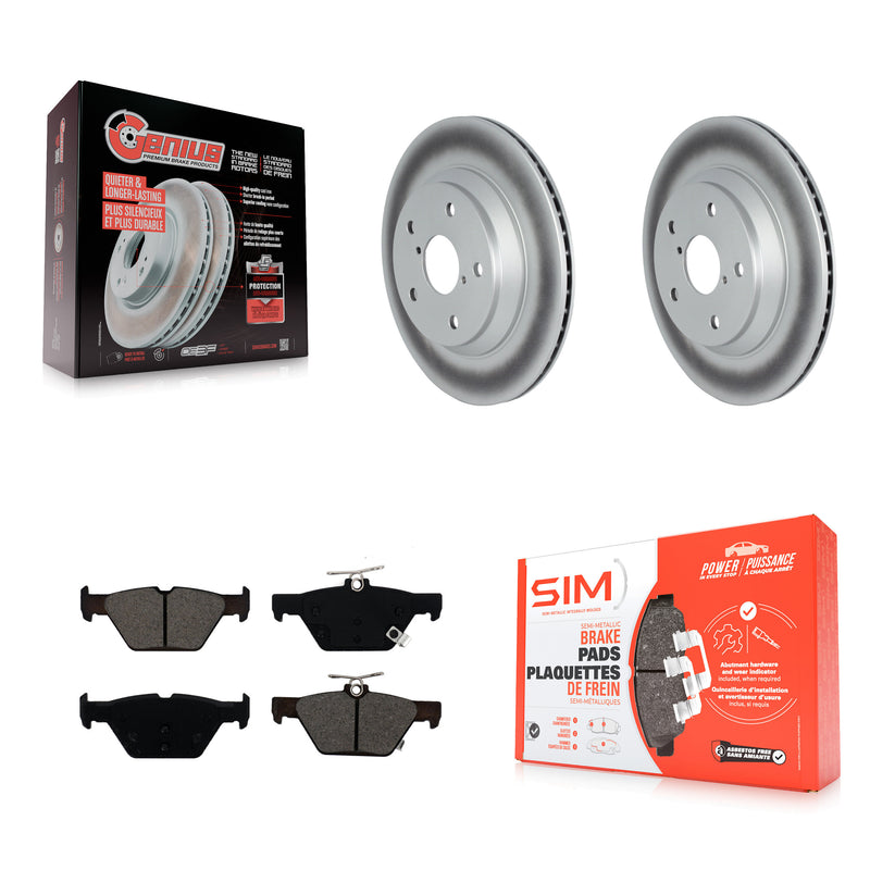 Transit Auto KGS-102302 Disc Brake Kit for 2019-2024 Subaru Crosstrek, Subaru Forester - Rear