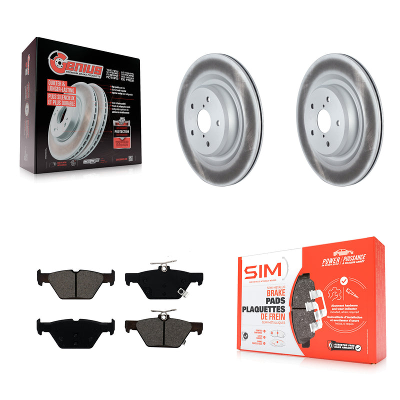 Transit Auto KGS-102303 Disc Brake Kit for 2019-2024 Subaru Ascent - Rear