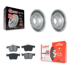 Transit Auto KGS-102305 Disc Brake Kit for 2019-2025 Volkswagen Jetta, Volkswagen Taos - Rear