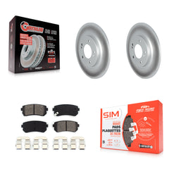 Transit Auto KGS-102308 Disc Brake Kit for 2017 Kia Cadenza - Rear