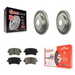 Transit Auto KGS-102311 Disc Brake Kit for 2009 Audi A4 Quattro - Rear