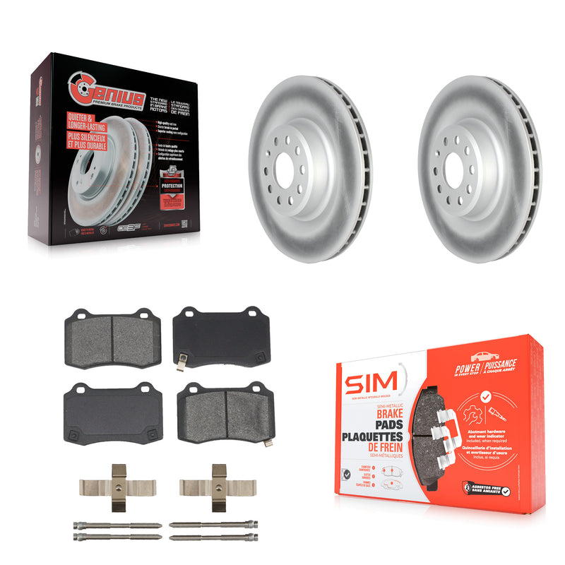 Transit Auto KGS-102319 Disc Brake Kit for 2016 Tesla S - Rear