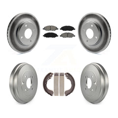 Transit Auto KGS-102323 Disc Brake Kit for 2008 Nissan Versa - Front and Rear