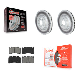 Transit Auto KGS-102326 Disc Brake Kit for 2017-2020 Honda Civic - Front