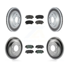 Transit Auto KGS-102338 Disc Brake Kit for 2017-2019 Kia Niro, Hyundai Ioniq - Front and Rear