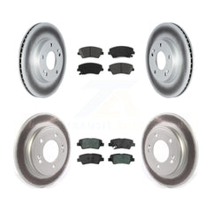 Transit Auto KGS-102339 Disc Brake Kit for 2017-2022 Kia Niro, Hyundai Ioniq - Front and Rear