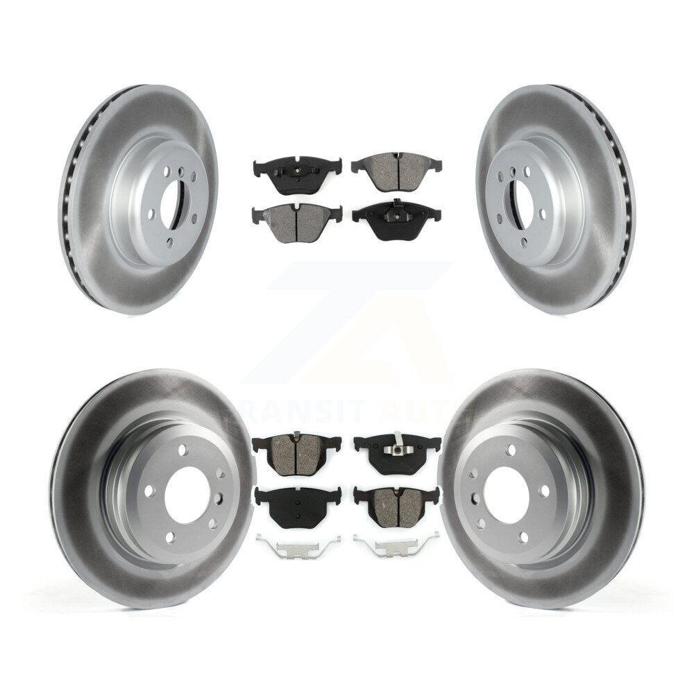 Transit Auto KGS-102346 Disc Brake Kit for 2012 BMW 335i - Front and Rear