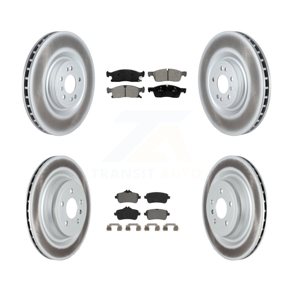 Transit Auto KGS-102348 Disc Brake Kit for 2015-2019 Mercedes-Benz GLS450, Mercedes-Benz ML250 - Front and Rear