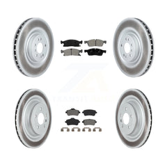 Transit Auto KGS-102348 Disc Brake Kit for 2015-2019 Mercedes-Benz GLS450, Mercedes-Benz ML250 - Front and Rear