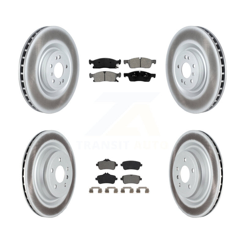 Transit Auto KGS-102348 Disc Brake Kit for 2015-2019 Mercedes-Benz GLS450, Mercedes-Benz ML250 - Front and Rear
