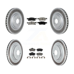 Transit Auto KGS-102349 Disc Brake Kit for 2015-2019 Mercedes-Benz GLS450, Mercedes-Benz ML250 - Front and Rear