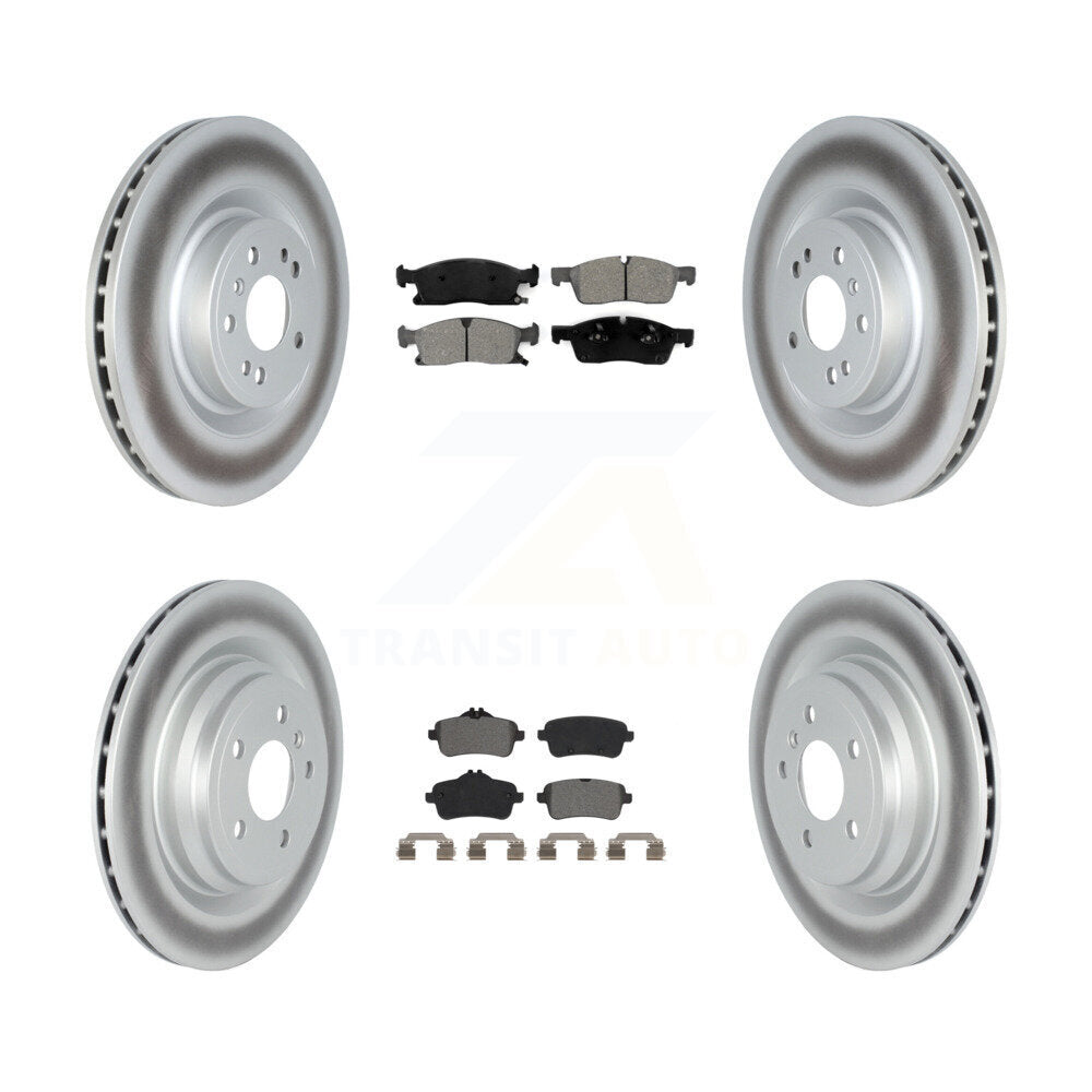 Transit Auto KGS-102350 Disc Brake Kit for 2016-2018 Mercedes-Benz GLE400 - Front and Rear