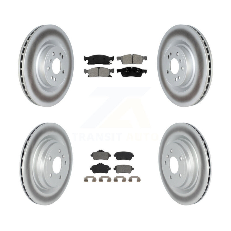 Transit Auto KGS-102350 Disc Brake Kit for 2016-2018 Mercedes-Benz GLE400 - Front and Rear