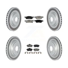Transit Auto KGS-102351 Disc Brake Kit for 2016-2018 Mercedes-Benz GLE400 - Front and Rear