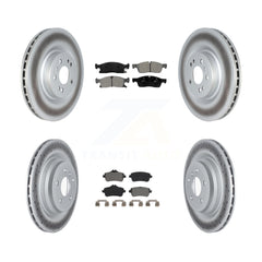 Transit Auto KGS-102352 Disc Brake Kit for 2016-2018 Mercedes-Benz GLE400 - Front and Rear