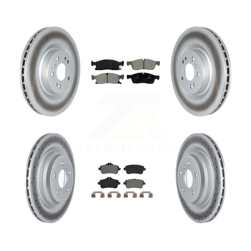 Transit Auto KGS-102352 Disc Brake Kit for 2016-2018 Mercedes-Benz GLE400 - Front and Rear